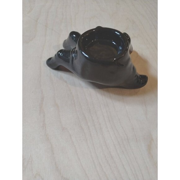 Halloween Spider Black Hands Fingers Thing Ceramic Tealight Candle Holder Home D - Picture 2 of 7